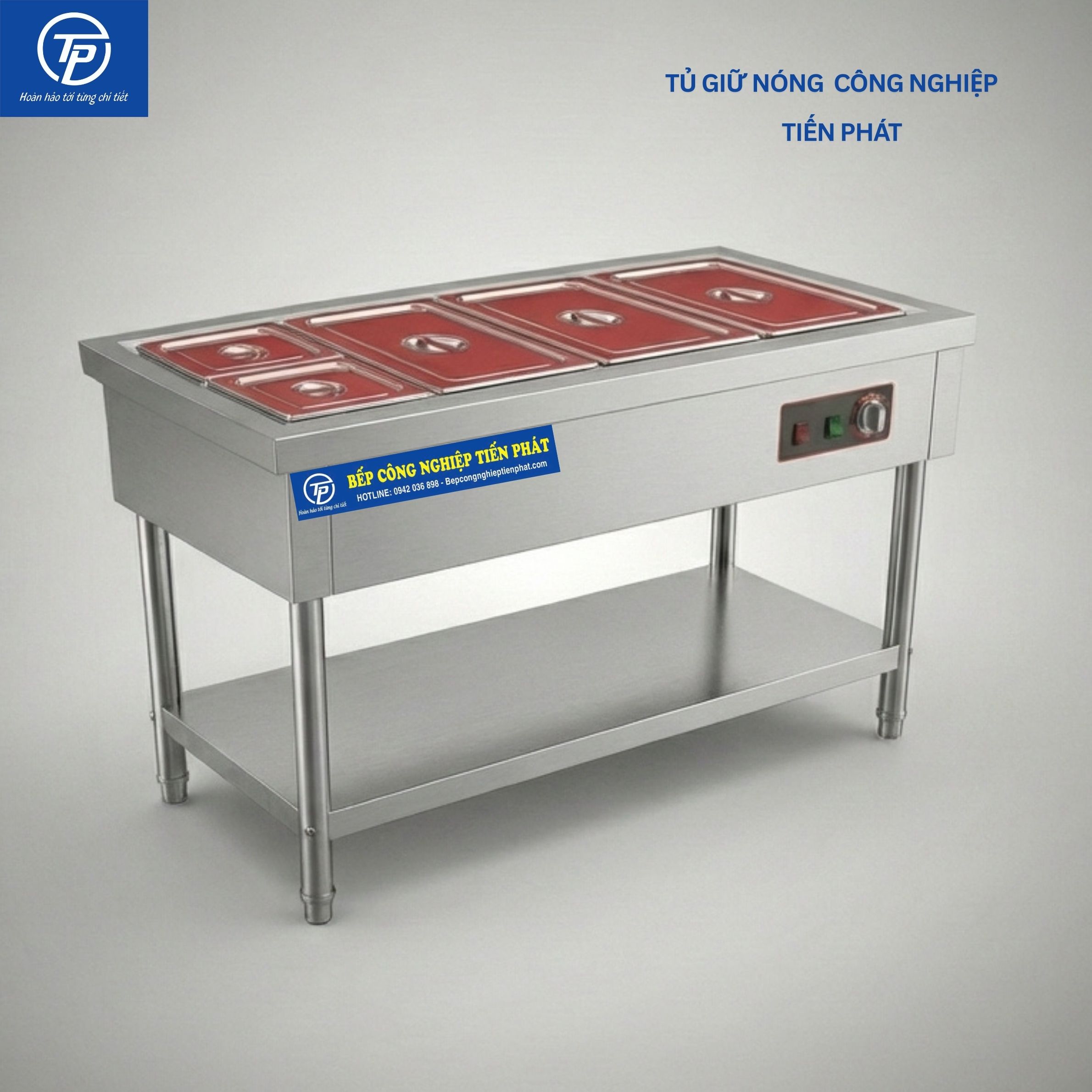 Tủ Giữ Nóng Thức Ăn 6 Khay